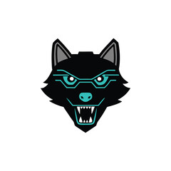 cat head vector