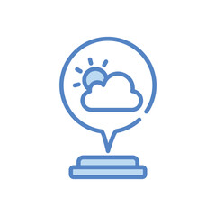 Placeholder  Icon vector stock illustration