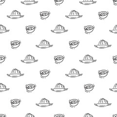 kitchen utensil pattern. kitchenware seamless pattern. doodle kitchen background