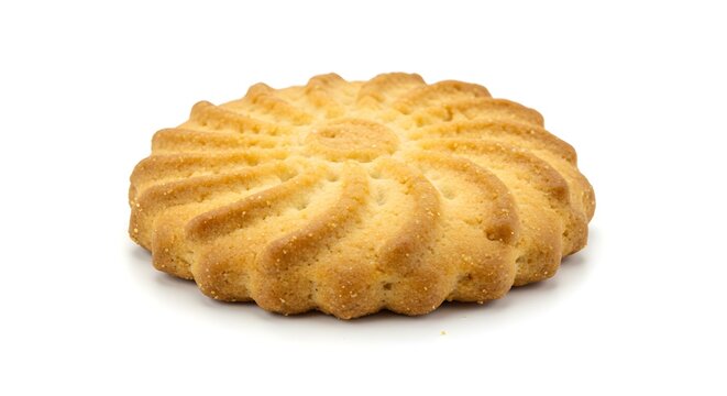 Osmania biscuit cookie white background Os