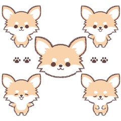 チワワのバリエーションセット