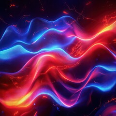 Fototapeta premium Abstract colorful swirling patterns