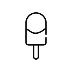 Popsicle  Icon vector stock illustration