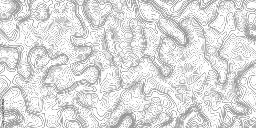 Poster trendy modern background and texture. topographic linear background for design, abstraction with pla
