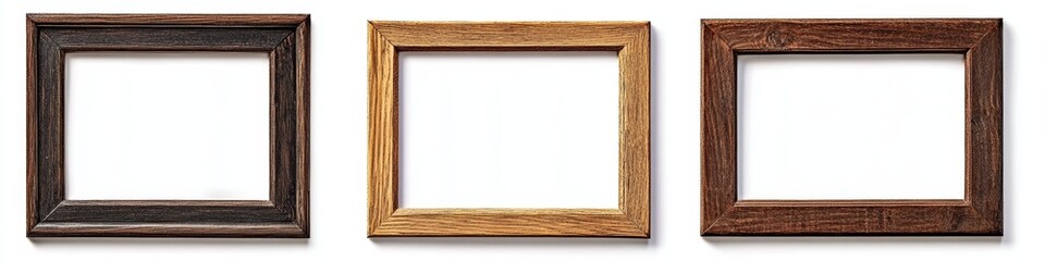 Obraz premium Simple Wood Picture Frames