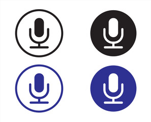 voice icon symbol buttons. voice icon symbol buttons. microphone mic icon. microphone mic icon
