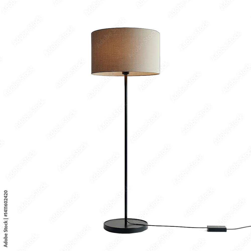 Poster lamp isolated on white background / no background png