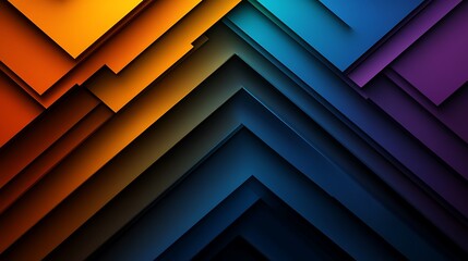 Obraz premium Abstract Colorful Geometric Arrows Design Background.