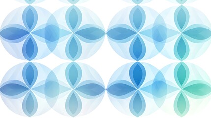 Fototapeta premium Geometric illustration with symmetrical illusion