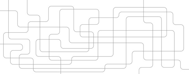 Abstract of electrical line connection engineering technology concept, vector background