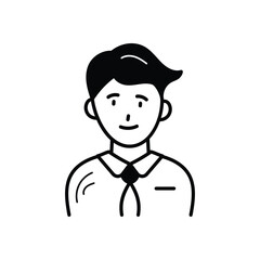 Manager icon vector stock illustration