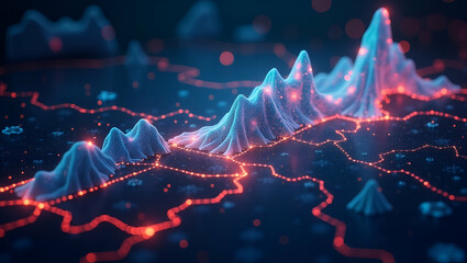 Dynamic Visuals of Thriving Startup Ecosystem: Innovative Entrepreneurship & Strategic Collaboration in Emerging Markets - Photo Stock Concept