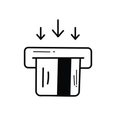 Life Insurance icon vector stock illustration