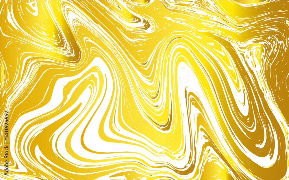 Poster abstract white and gold marble background with marble texture design. fluid, organic movement with s