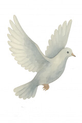 Fototapeta premium watercolor clipart mourning and remembrance. The artwork conveys peace, respect, and gentle remembrance—ideal for sympathy cards, memorial designs, and condolence projects.