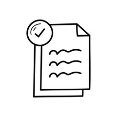 File submit icon vector stock illustration
