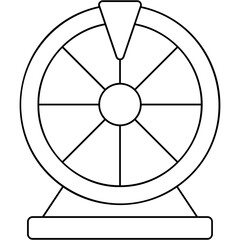 Naklejka premium Lottery Icon