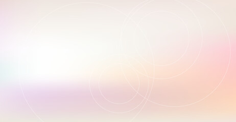 Delicate Pastel Gradient with Circular Lines Background, Abstract Design for Modern Wallpapers, Gentle Color Blend, Perfect for Creative and Soft Visual Elements