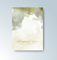 Cards with watercolor background. Design for your cover, date, postcard, banner, logo.