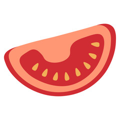 Tomato Slices Illustration