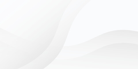 Modern white background with gradient color and artistic dynamic line decoration design abstract simple art