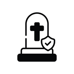 Internet Security Icon vector stock illustration