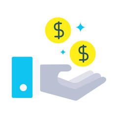 Digital Transaction and Online Payment Icon