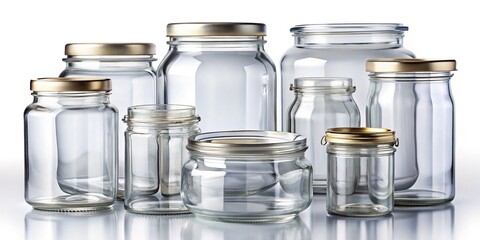 Empty Glass Jars - Storage Containers