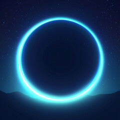 Ethereal Glowing Circle