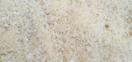 Rock white salt texture. Salt and minerals mining. Salt texture background. Salt cooking.