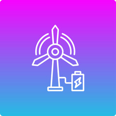 Wind Energy Icon