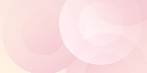Abstract background pastel colorful  pink and yellow gradations. Circle effect illustration modern