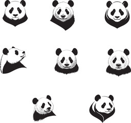 panda vector