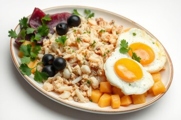 Delicious Bacalhau &agrave; Br&aacute;s Dish