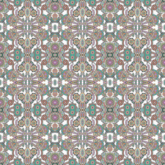 beautiful textile pattern with unique colors