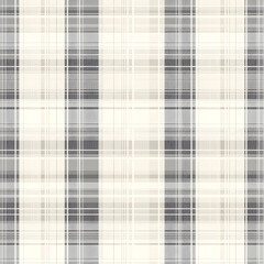 Abstract Geometric Pattern: A neutral-toned, seamless plaid pattern that evokes a sense of understated elegance. It has clean lines, a structured grid layout, and an overall sense of balance.