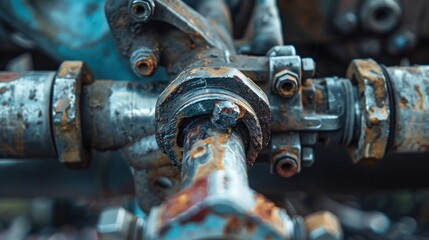 Close-up of a car’s drive shaft showing joints and grease points—rugged, mechanical, and essential to vehicle power transmission.

