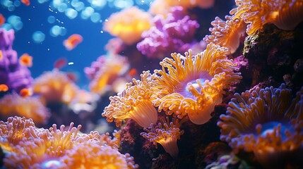 Obraz premium Vibrant coral reef