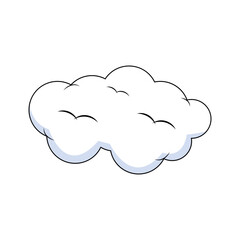 Cartoon Cloud Illustration