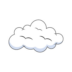 Cartoon Cloud Illustration