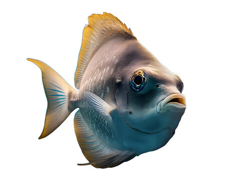 Interesting moonfish close-up