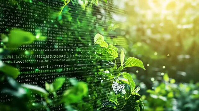 Digital agriculture innovation merging technology and nature for sustainable growth - Powered by Adobe