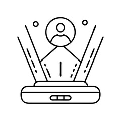User Profile Accessing Network Through Wireless Router Modem Connection