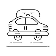 Flying Car Transportation Modern Technology Autonomous Vehicle Future City Innovation