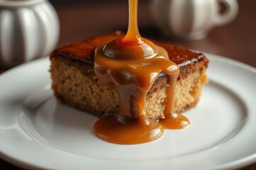 Nicaraguan Cajeta dessert close-up