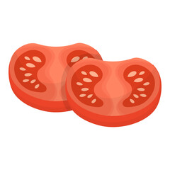 Tomato Slices Illustration