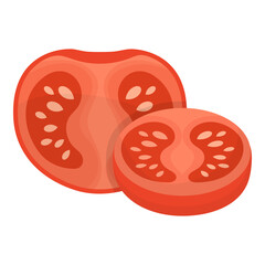 Tomato Slices Illustration