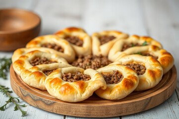 Delicious Qutab Flatbreads on Board