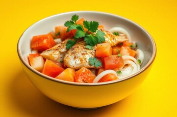 Vibrant Oka Ika Dish Delight