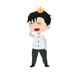 little prince thingking